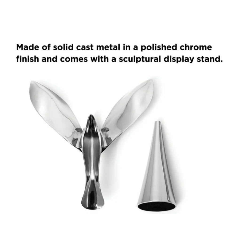 Gravity Balanced Bird Sculpture Bottle Opener